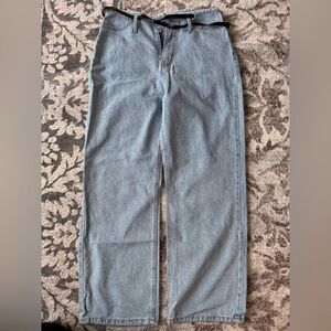 OAK + FORT Women’s Denim Straight Jeans